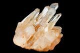 Tangerine Quartz Crystal Cluster - Madagascar #156934-2